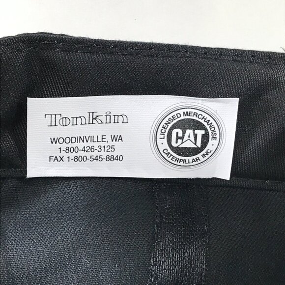 Vintage Caterpillar Authentic Machines Snapback Cap Hat Tonkin Adjustable - Picture 8 of 9